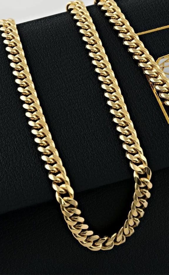 Gold plated necklace and bracelet