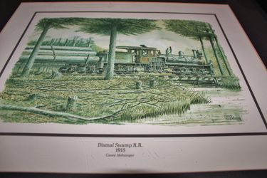Matted and framed Casey Holtzinger Picture