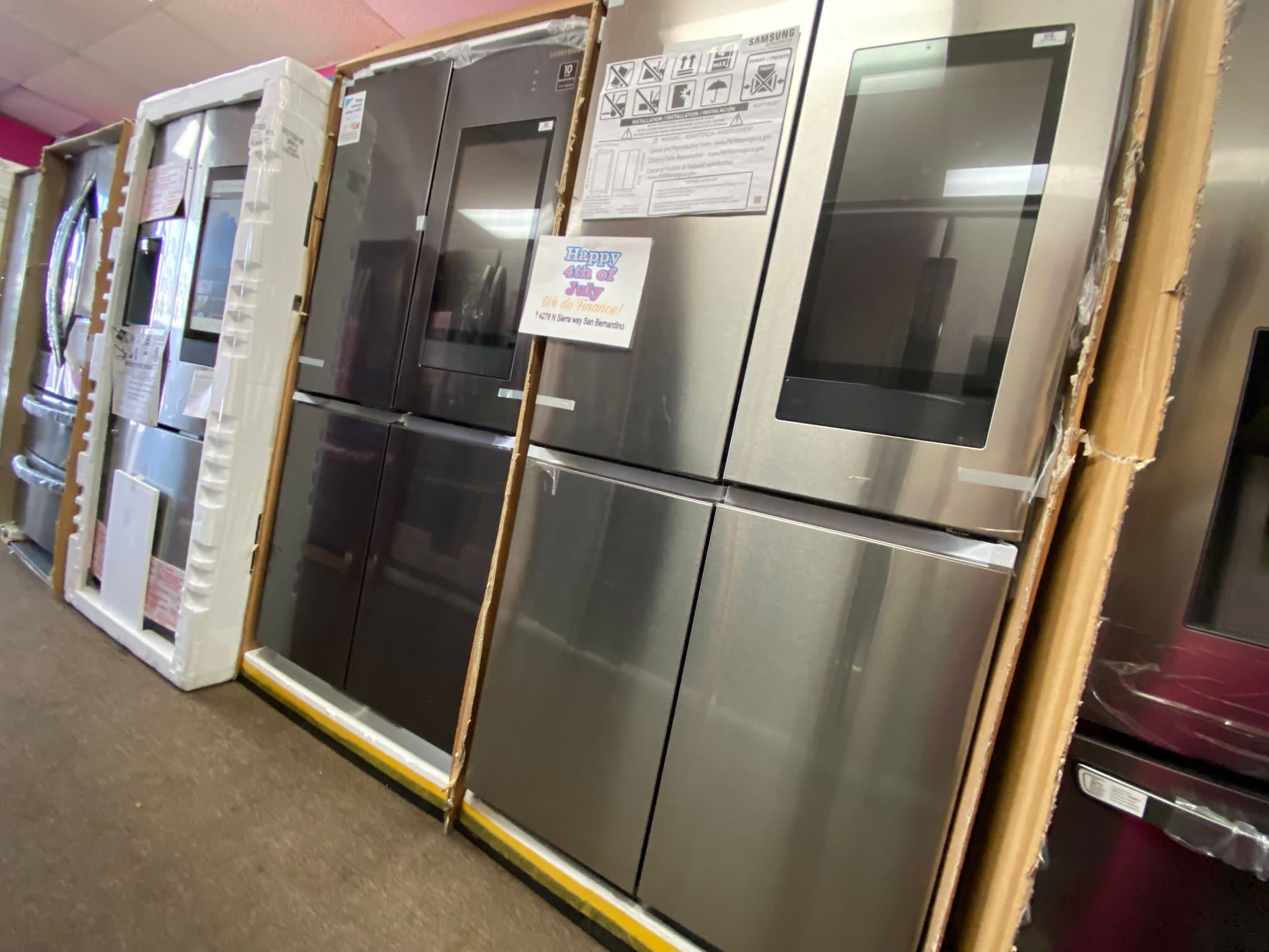 NEW REFRIGERATOR