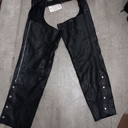 Brand New 2X Leather Chaps