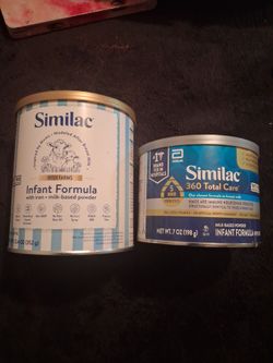 Baby formula similac w/Iron  Similac 360 Total Care