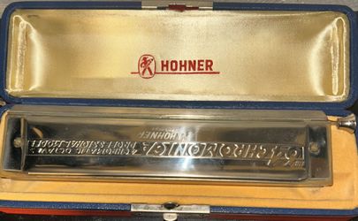 Vintage Hohner 64 Chromonica Harmonica