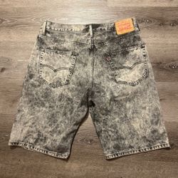 Vintage Rare Levi Jorts Jean Shorts Size 36