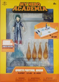My Hero Academia Sports Festival Arena Playset McFarlane Toys Izuku Midoriya