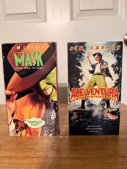 The Mask & Ace Ventura VHS Tapes – Jim Carrey