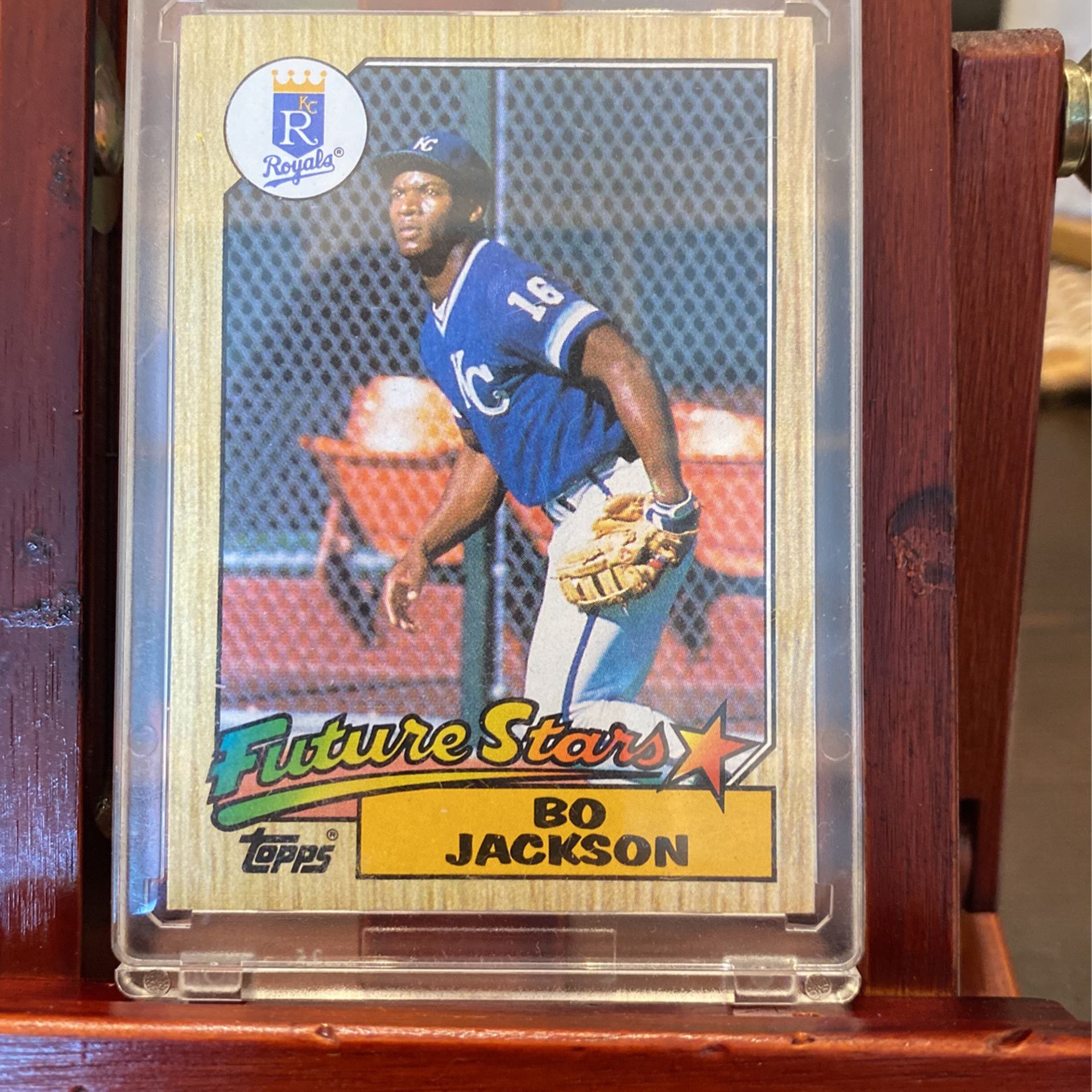 Future Stars Bo Jackson Base ball Card