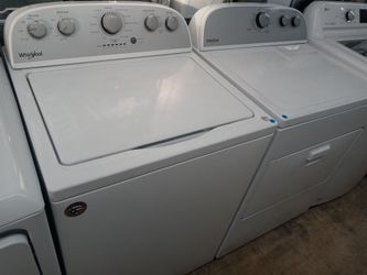 Whirlpool top load washer and dryer set - Free delivery
