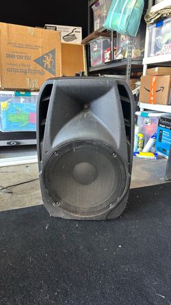 Speaker with wheels