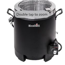 Char-broil Big Easy Oil-less Liquid Propane Silver/Black New