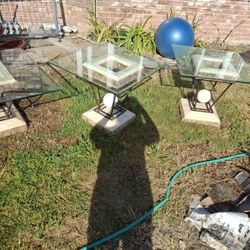 Glass Tables X4