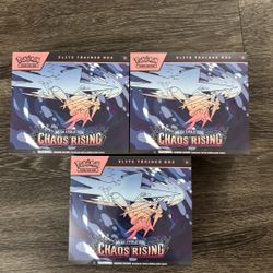 Pokemon Chaos Rising Elite Trainer Box