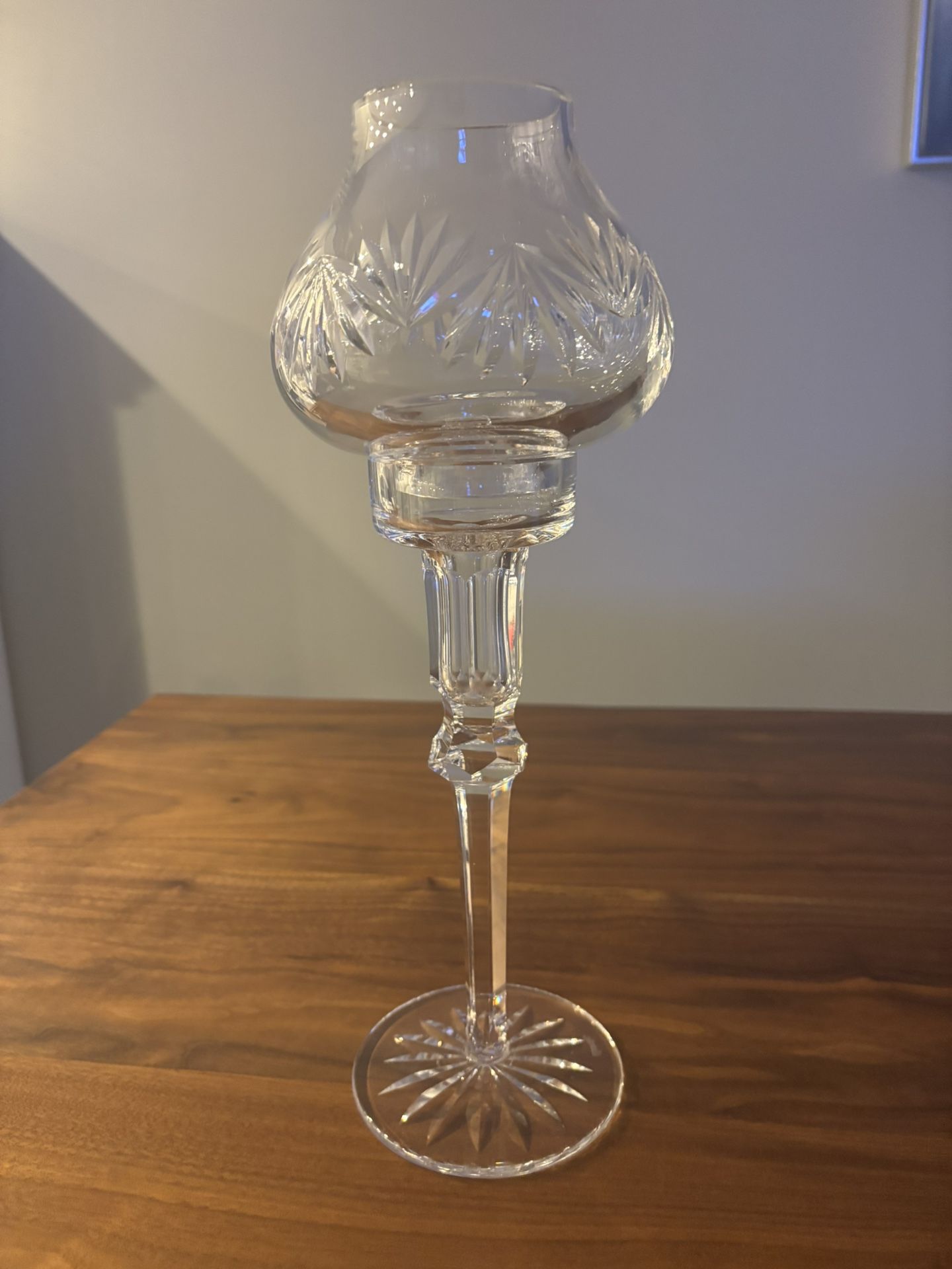Waterford Crystal candlestick holder