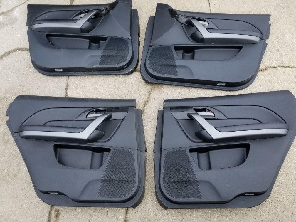 Acura MDX door panels part out