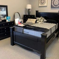Mirlotown 4 Pieces Bedroom Set Financing Available By ASHLEY 