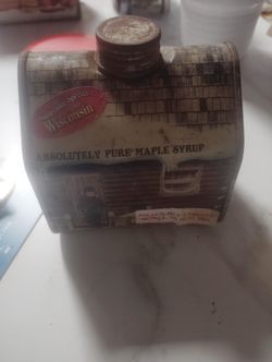 Vintage Maple Syrup Container 
