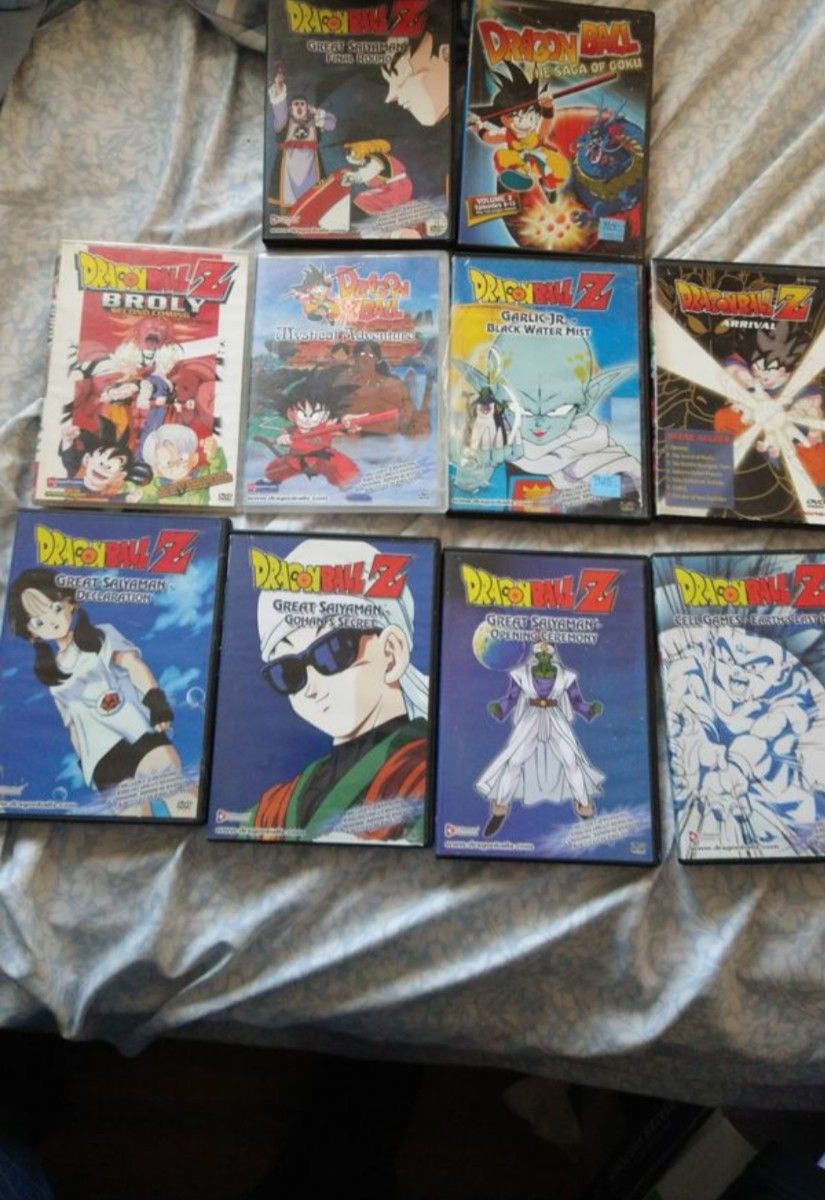 Dragonball Z DVDs