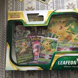 Leafeon V Star Box New