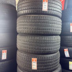 265/50/20 four tires used in good condition 🛞🦈