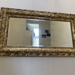 Antique large mirror 