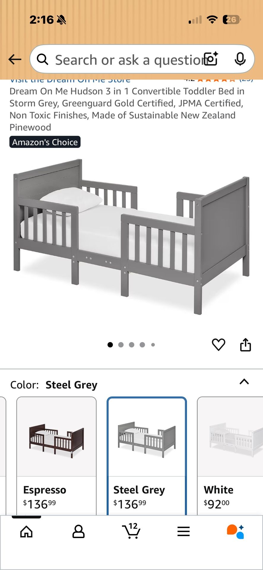 Toddler Bed