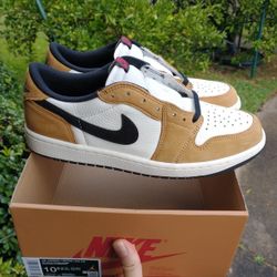 New Air Jordan 1 Low Retro Low Men Size 10.5 Rookie Of The Year