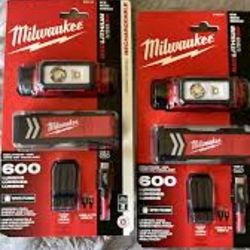 MILWAUKEE 600LUMEN HEADLAMP 50% OFF