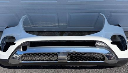 WHITE MERCEDES GLE FRONT BUMPER 2024 2025 2026