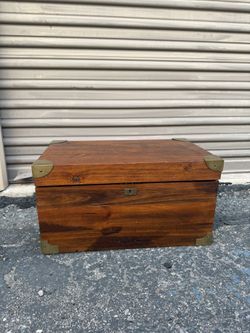 Vintage Wooden Chest