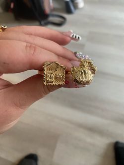 10k gold rings