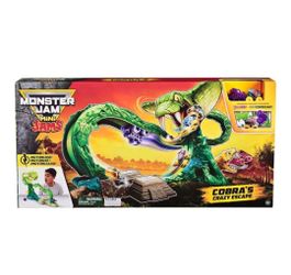 Monster Jam Mini Cobras Crazy Escape Toy Vehicle Playset