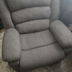 Electric Grey Recliner