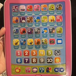 Baby Girl, Pink Tablet Toy