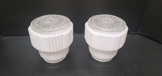 Vintage 50's sconce glass covers