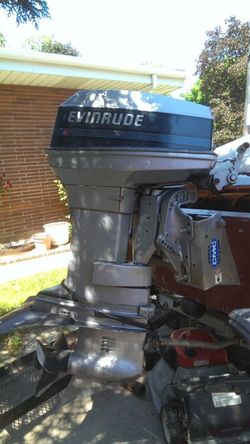 Smokercraft / Evinrude boat