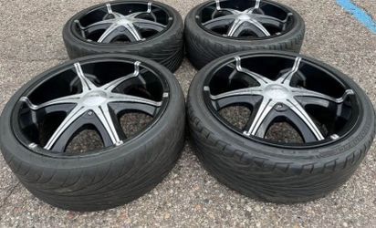 22" forte  F03 wheels
