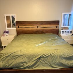 King Size Wooden Bed Frame