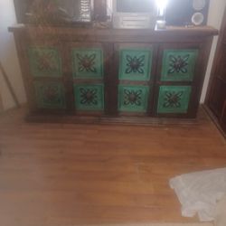 Very old wood cabinet