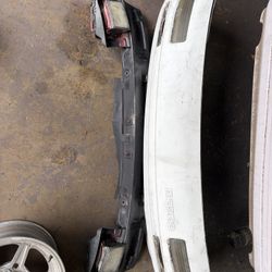 rx7 front bumper crash bar and foglights