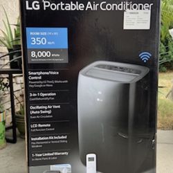 LG PORTABLE AIR CONDITIONER