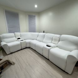 Power Reclining Sectional Sofa