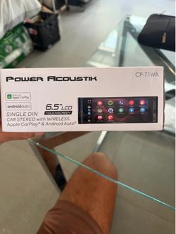 Car stereo with wireless Apple car play & android