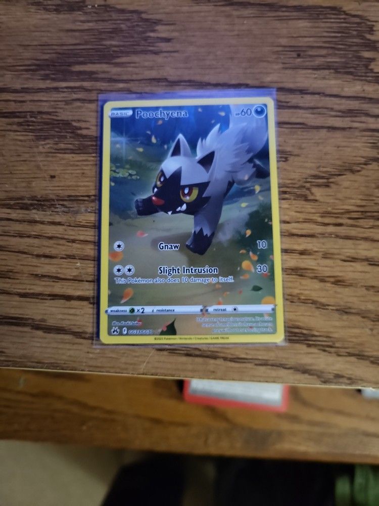 Pokémon Poochyena Crown Zenith