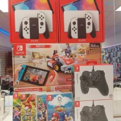 OLED Nintendo Switch With Bundle Available With Just $29 Down 