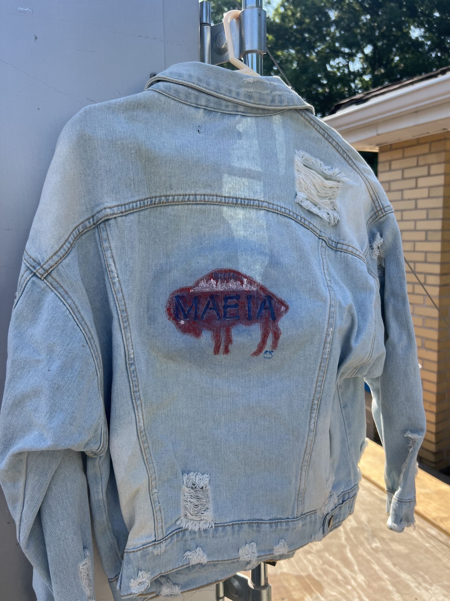 Med/sm Jean Jacket