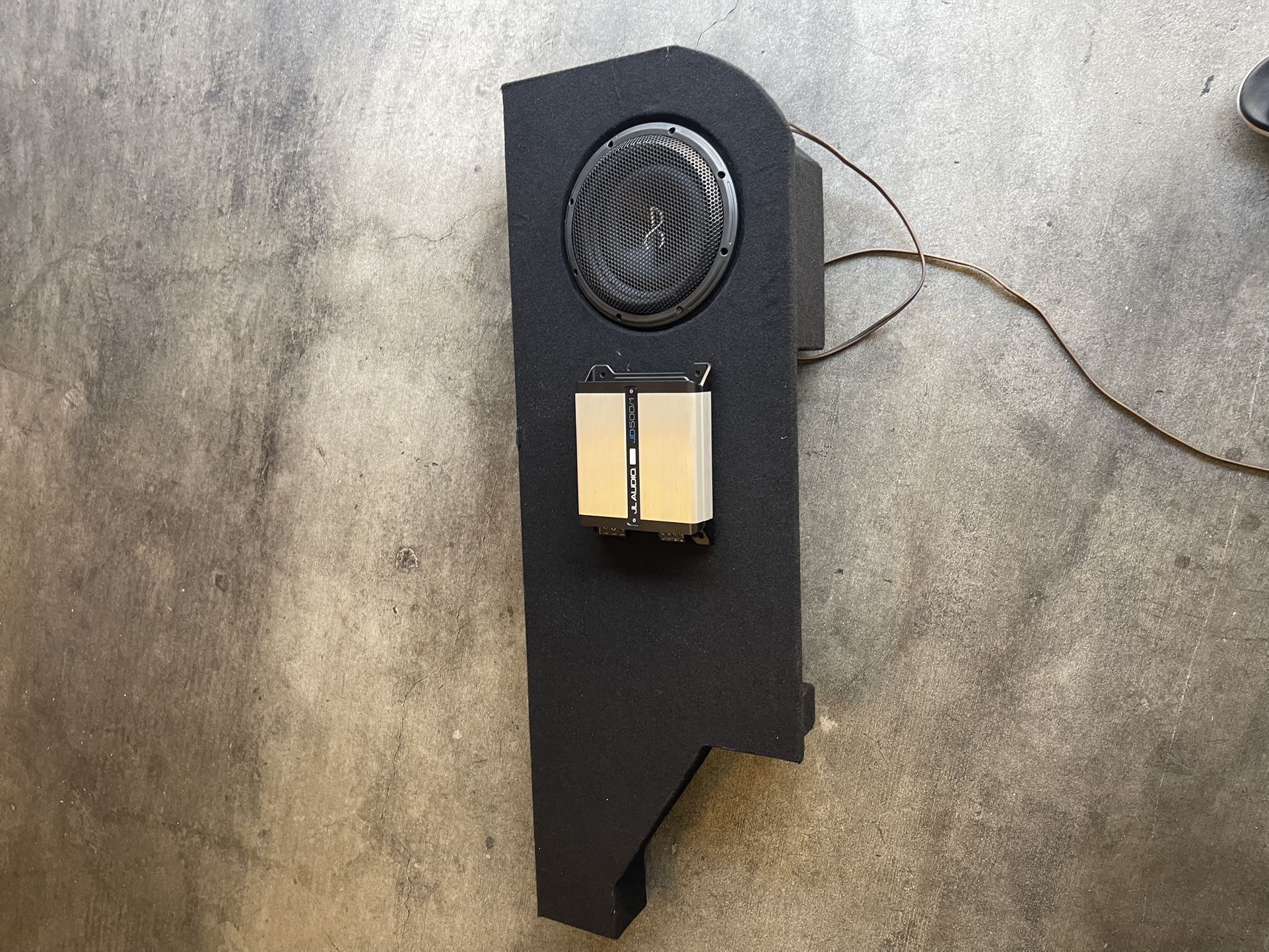 Jl Audio And Speaker And Custom Box For A Toyota Tacoma 2024