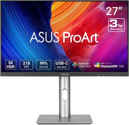 ASUS PA27JCV ProArt Display 27” 5K HDR  Monitor (5120 x 2880) #2321C Y