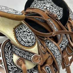 Monturas charras para caballos 🐎 100% piel  De la mejor calidad