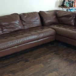 Genuine Leather Sofas Paid $3,500 For Them