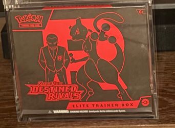 Pokemon ETB With Acrylic Case