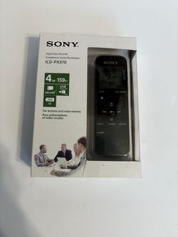 Sony ICD-PX370 Digital Voice Recorder